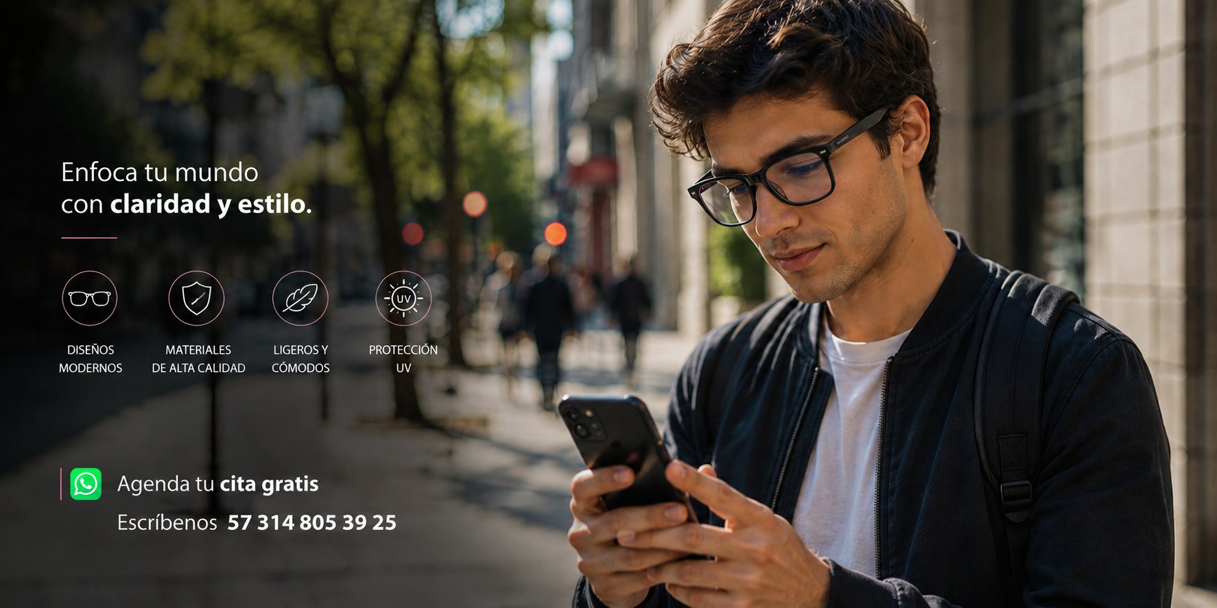 Gafas oftálmicas SOE - diseñadas para acompañar tu visión