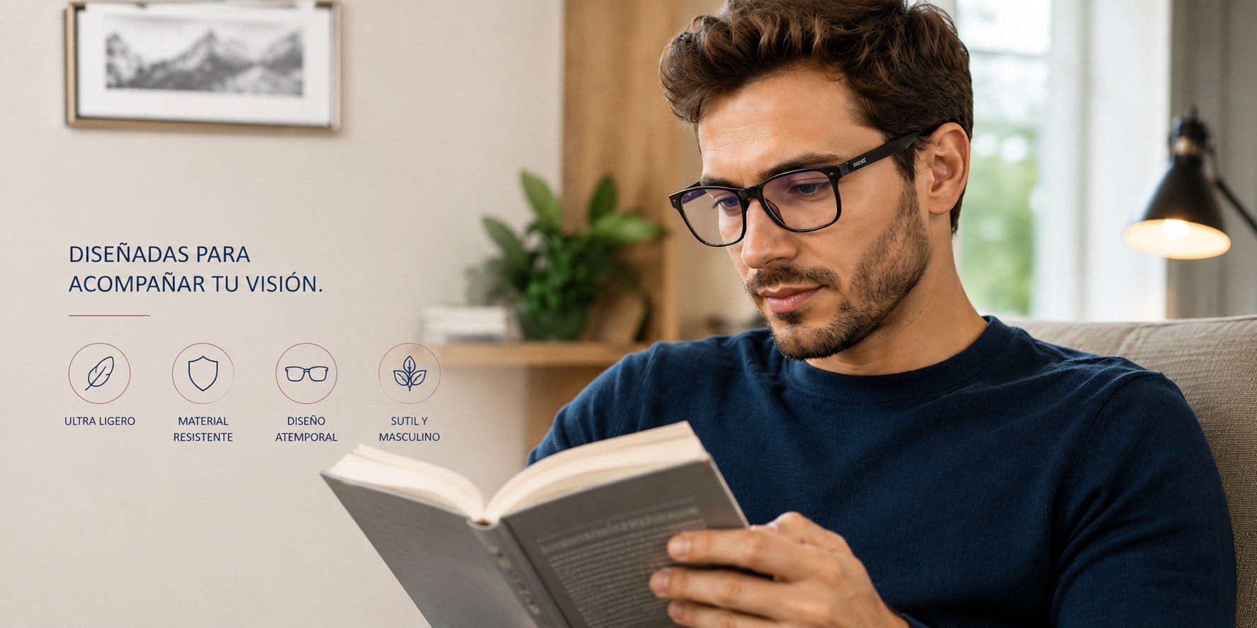 Gafas oftálmicas SOE - diseñadas para acompañar tu visión