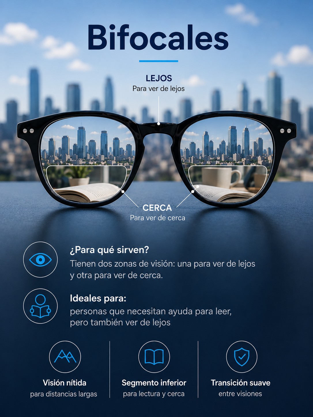 Lentes bifocales
