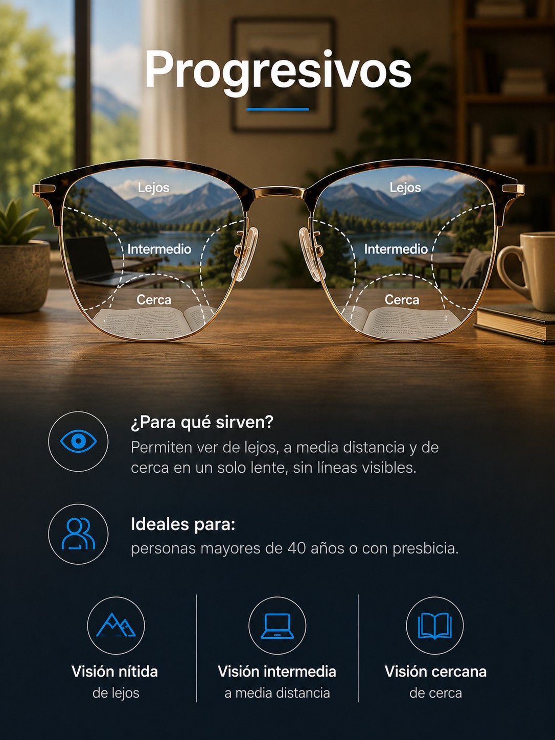 Lentes progresivos